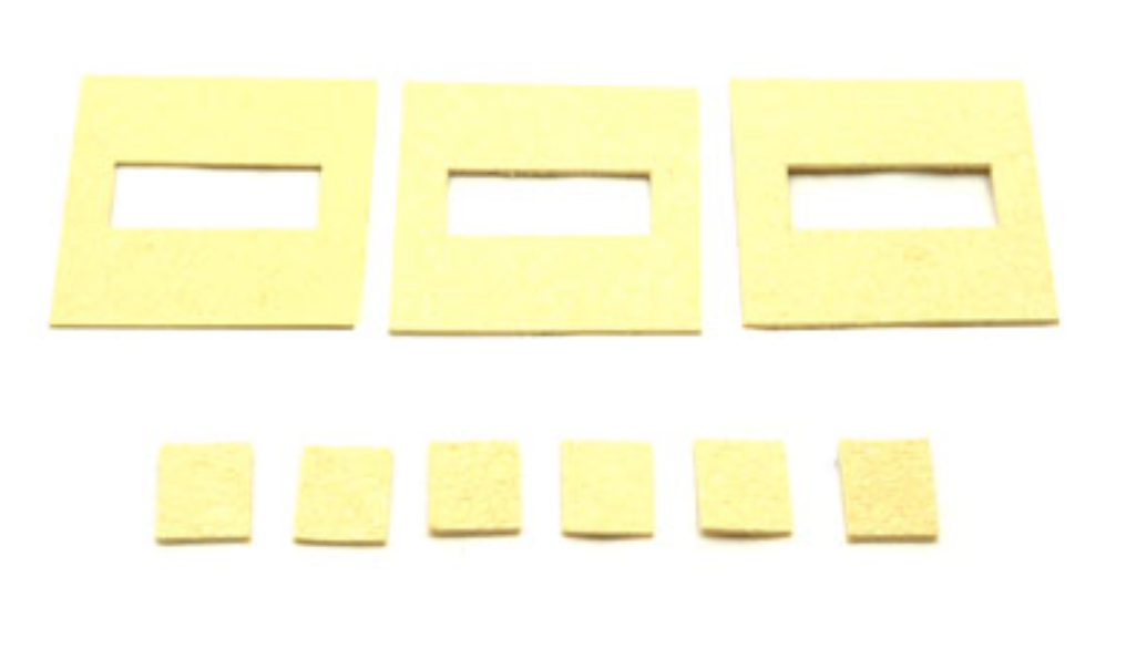 картинка PACE 4021-0008-P3. Губка для очистки паяльных наконечников 3шт являющийся официальным дистрибьютором в России 