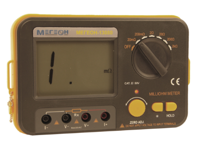 картинка МЕГЕОН 13080. Цифровой миллиомметр являющийся официальным дистрибьютором в России 