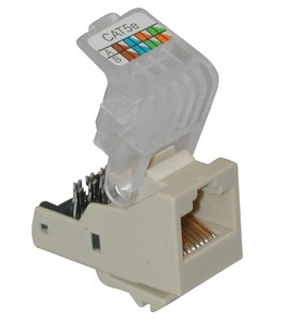 картинка CT Brand F2460. Розетка 8P8C в коробку являющийся официальным дистрибьютором в России 