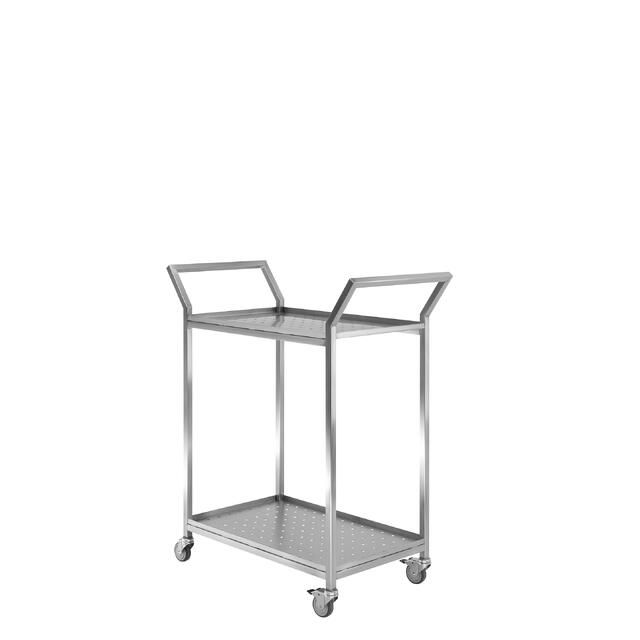 картинка Gresson ТНЧ-980. Тележка из нержавеющей стали для чистых помещений​ являющийся официальным дистрибьютором в России 