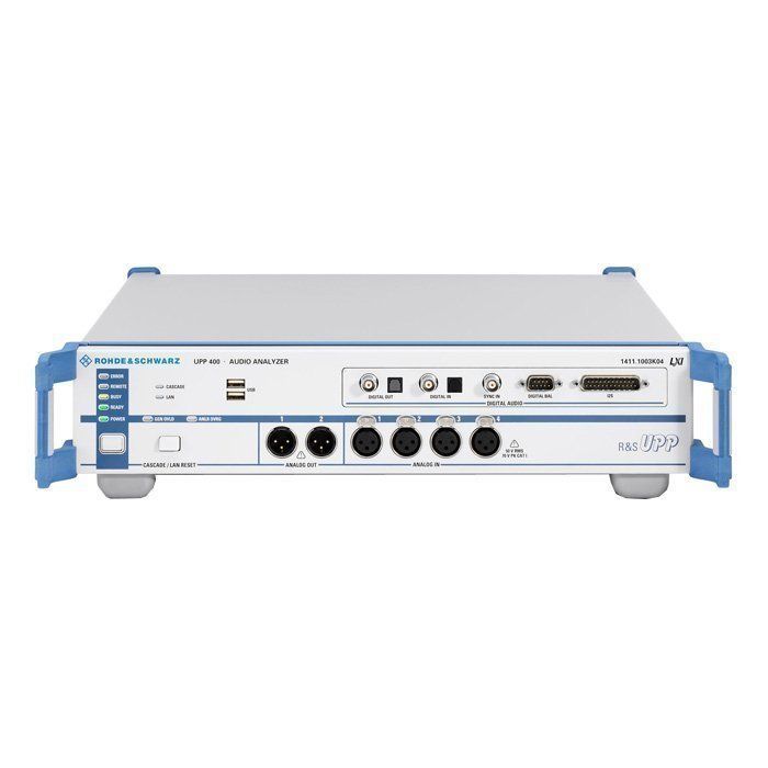 картинка R&S UPP400. Аудиоанализатор аналоговый являющийся официальным дистрибьютором в России 