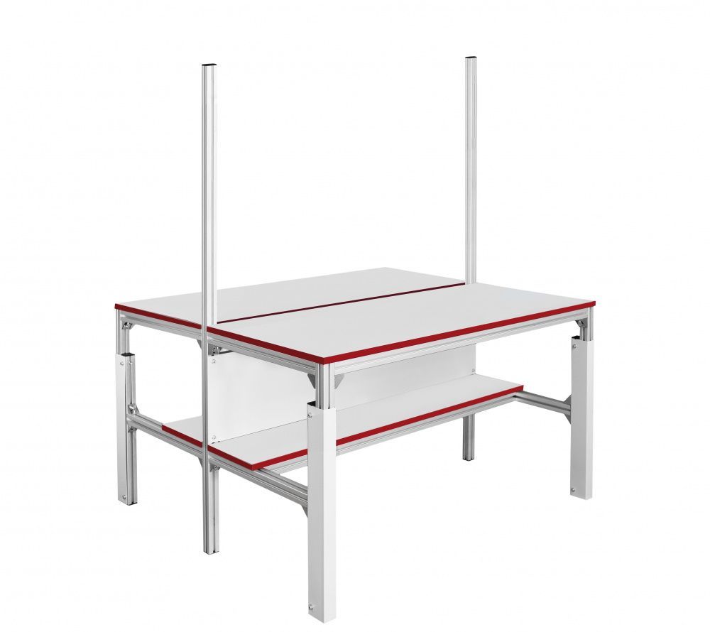 картинка Gresson СПО-1200КП. Стол 2×(1200×700) мм островной серии СПО-КП являющийся официальным дистрибьютором в России 