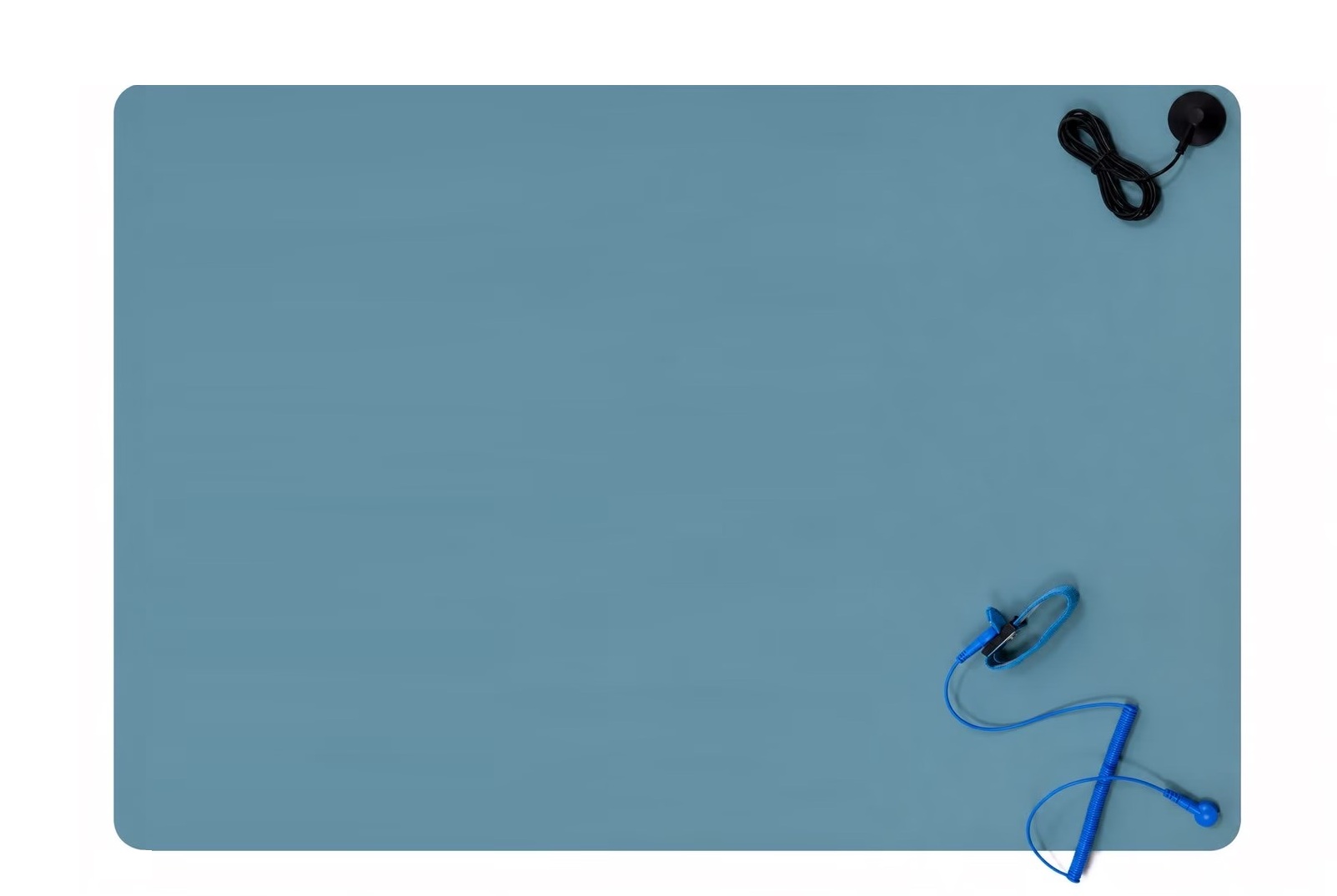 картинка NOVA TM-4060-B-KIT ESD. Антистатический настольный комплект голубой 40×60 см являющийся официальным дистрибьютором в России 