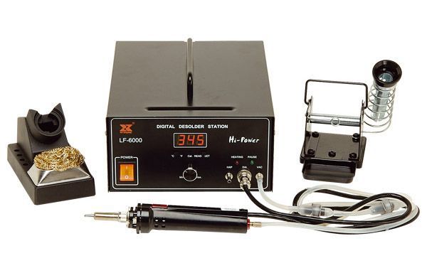 картинка Xytronic LF-6000 (80 Вт). Демонтажная паяльная станция являющийся официальным дистрибьютором в России 