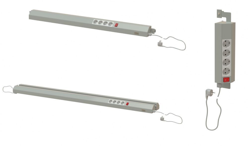 картинка Teras E-ED-EM. Панели электромонтажные для рабочих мест являющийся официальным дистрибьютором в России 