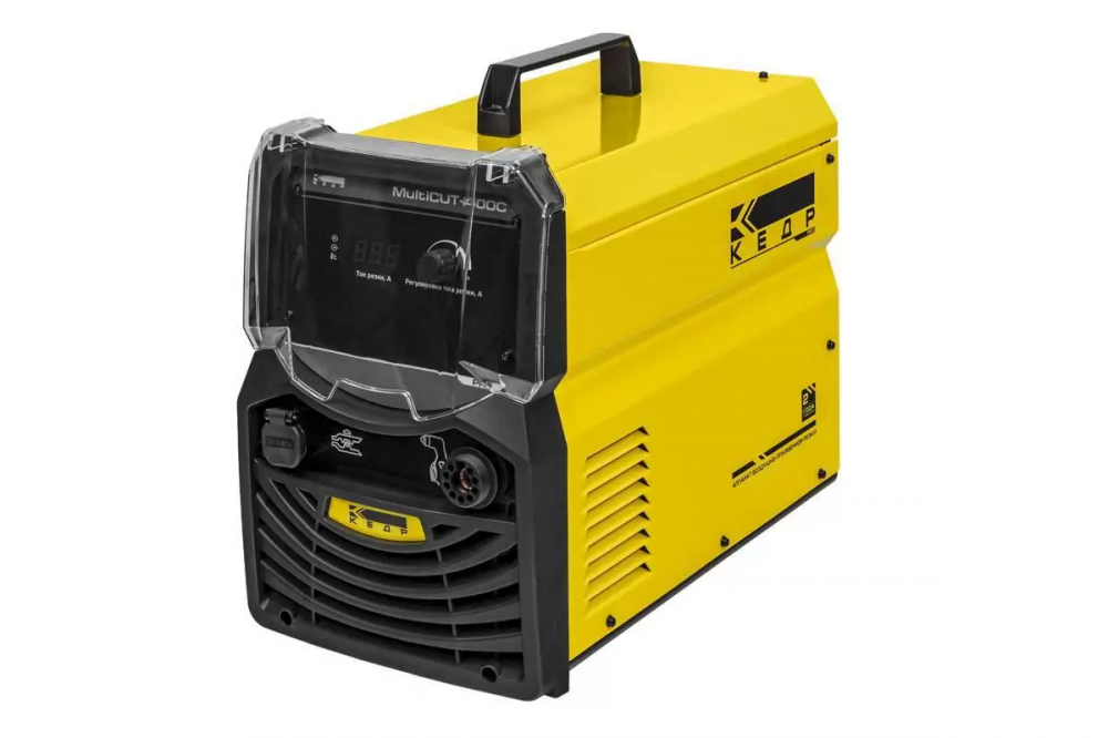 картинка КЕДР MultiCUT-400C (встроенный компрессор, 220В, 15-40А, 12 мм). Установка воздушно-плазменной резки являющийся официальным дистрибьютором в России 