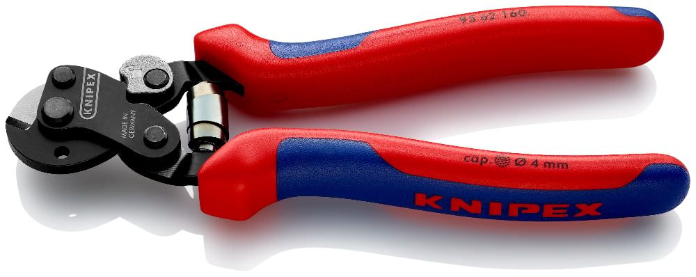 картинка KNIPEX KN-9562160SB. Тросорез ручной являющийся официальным дистрибьютором в России 