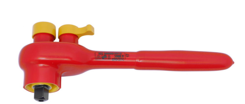 картинка Bernstein B16-472VDE. Реверсивная трещетка VDE 3/8 дюйма являющийся официальным дистрибьютором в России 