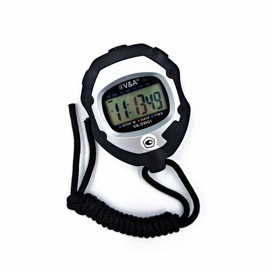 картинка V&A VA-SW01 (11117). Секундомер электронный с поверкой являющийся официальным дистрибьютором в России 