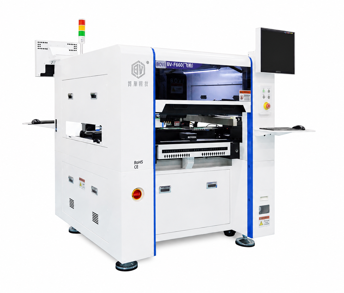 картинка BOVI BV-F660. Высокоскоростной автомат-установщик SMD-компонентов  являющийся официальным дистрибьютором в России 