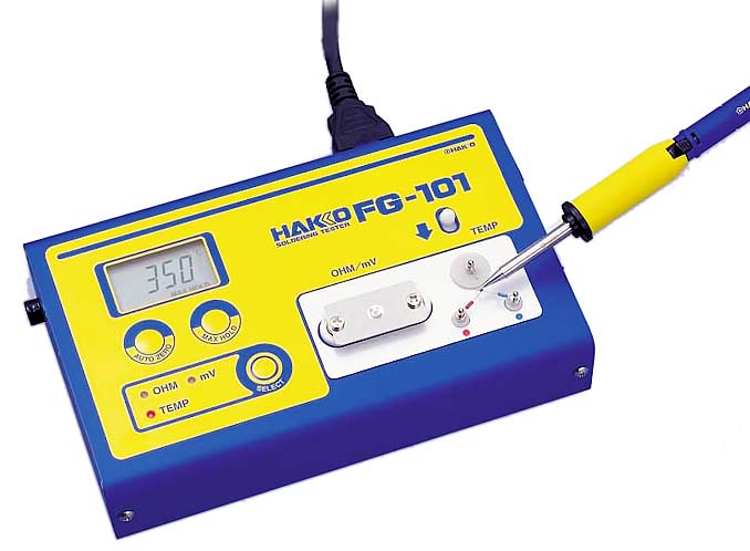 картинка Hakko FG-101. Тестер для паяльников являющийся официальным дистрибьютором в России 