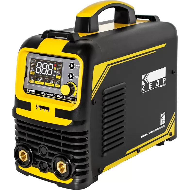 картинка КЕДР UltraARC-209S Digital (220В, 10-200А). Сварочный инверторный аппарат являющийся официальным дистрибьютором в России 