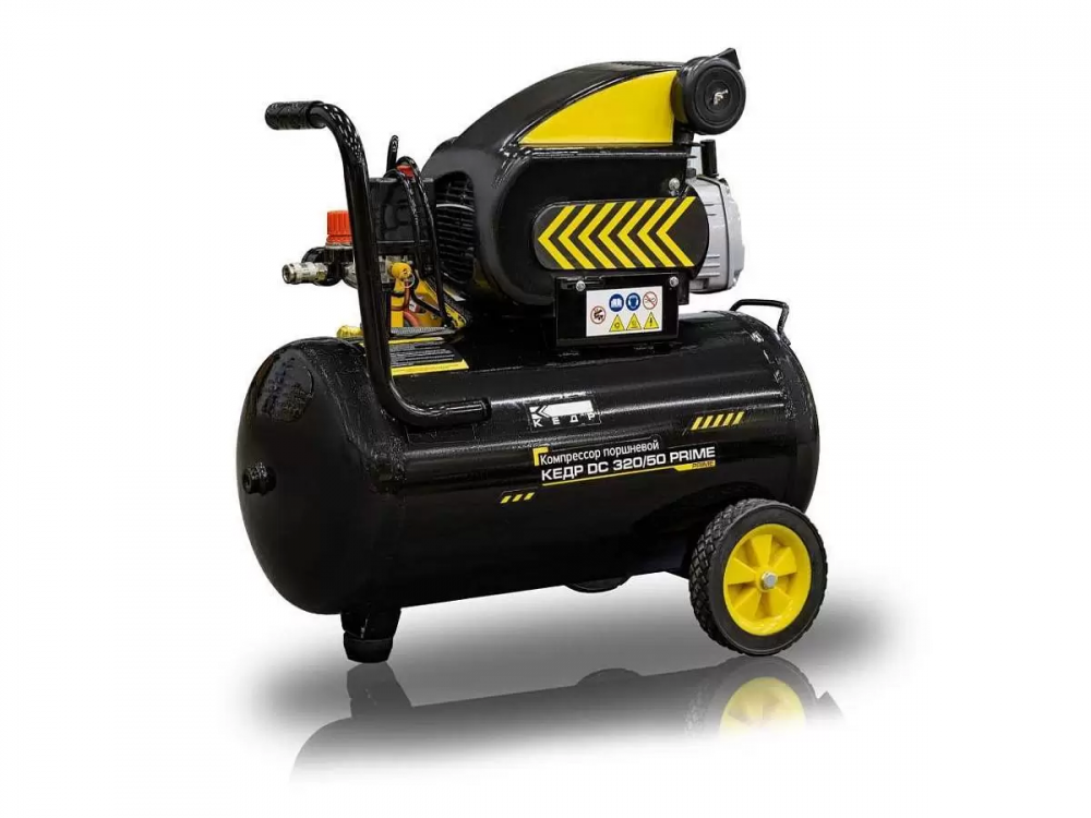 картинка КЕДР DC 320/50 PRIME. Компрессор поршневой масляный являющийся официальным дистрибьютором в России 