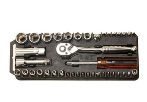 картинка ProsKit 8PK-227. Набор торцевых головок и бит с трещоткой являющийся официальным дистрибьютором в России 