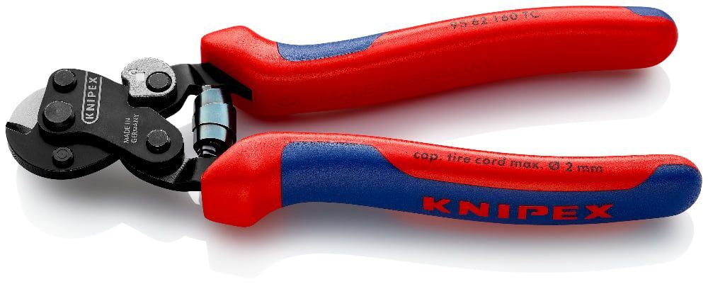 картинка KNIPEX KN-9562160TC. Тросорез ручной являющийся официальным дистрибьютором в России 