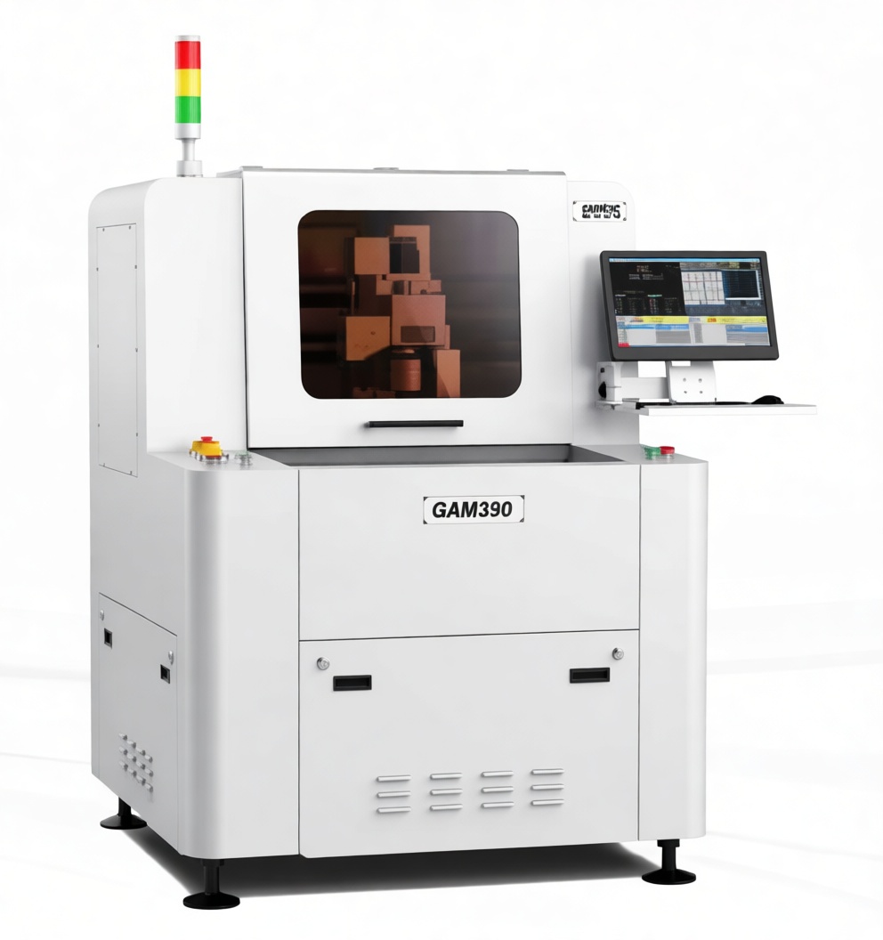 картинка GENITEC GAM390. Лазерный станок для разделения печатных плат являющийся официальным дистрибьютором в России 