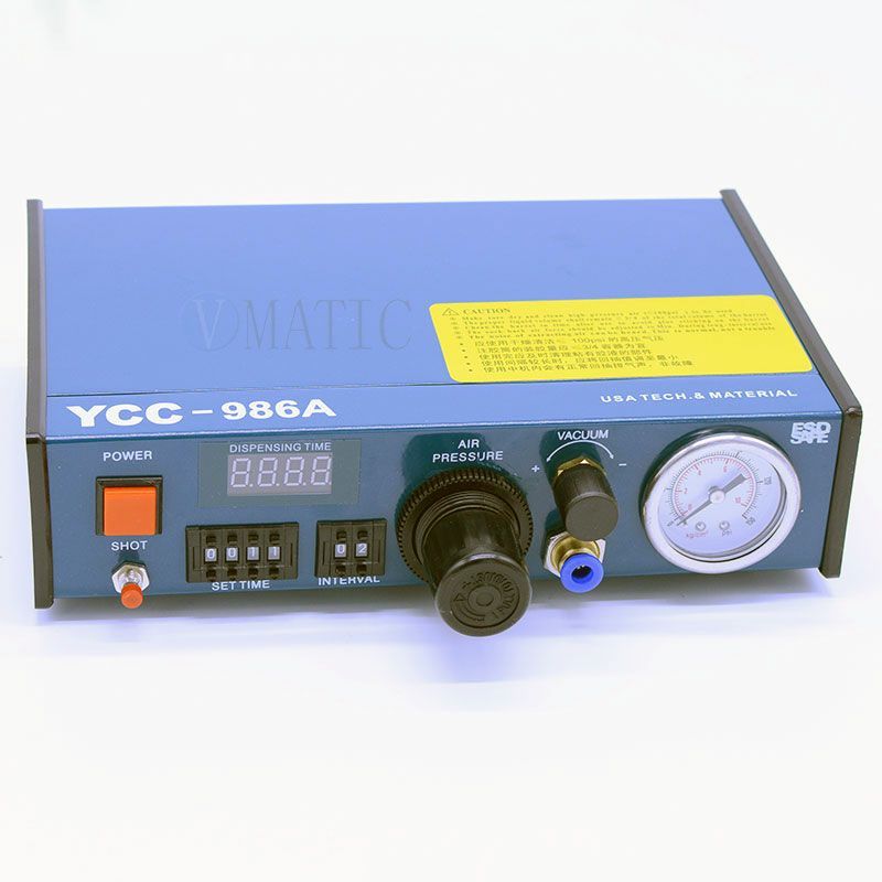 картинка VMATIC YCC-986A. Пневмодозатор цифровой являющийся официальным дистрибьютором в России 