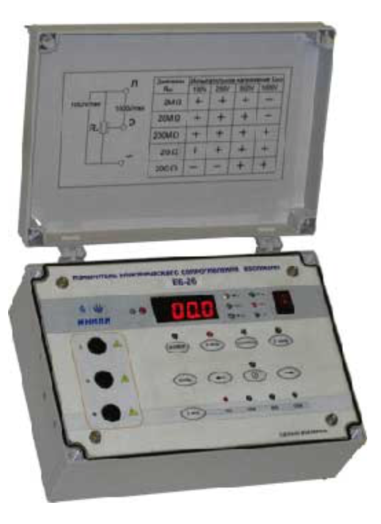 картинка МНИПИ Е6-26. Мегаомметр являющийся официальным дистрибьютором в России 