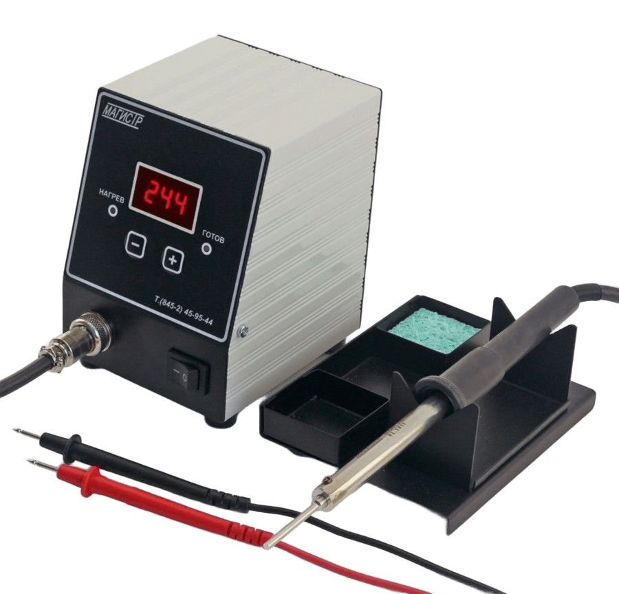 картинка Магистр Ц20-МП (90 Вт, 36 В). Паяльная станция с прозвонкой электроцепей являющийся официальным дистрибьютором в России 