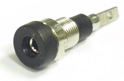 картинка АКТАКОМ 623-black. Гнездо (розетка) ⌀2 мм являющийся официальным дистрибьютором в России 