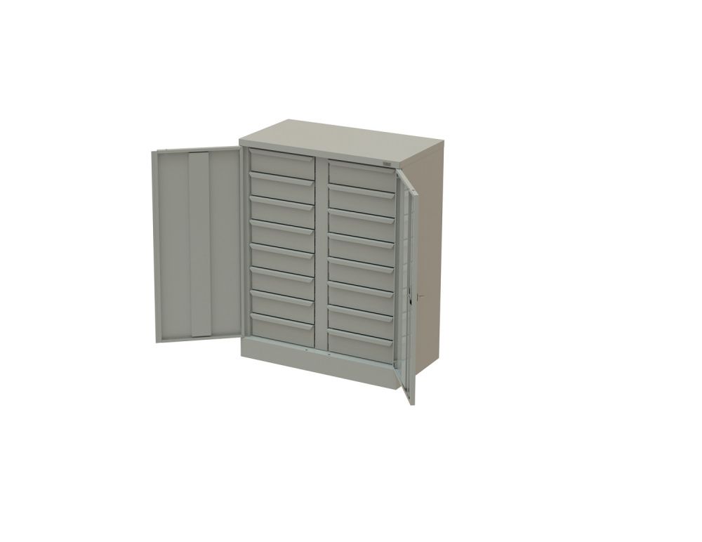 картинка Teras CBH-106-D8/D8. Шкаф для хранения комплектующих 1060×820×450 мм являющийся официальным дистрибьютором в России 