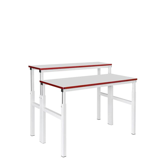 картинка Gresson СРД-1000. Стол 1000×700×400 мм двухуровневый промышленный серии СРД являющийся официальным дистрибьютором в России 