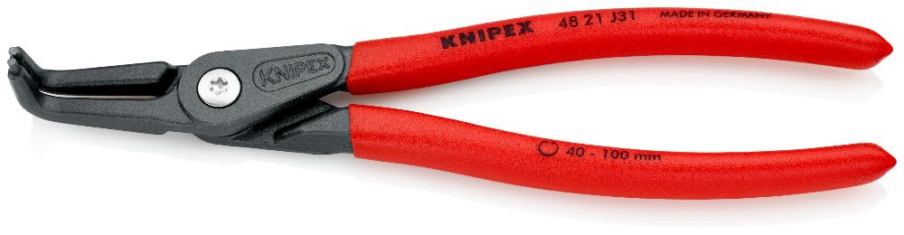 картинка KNIPEX KN-4821J31. Прецизионные щипцы для внутренних стопорных колец являющийся официальным дистрибьютором в России 