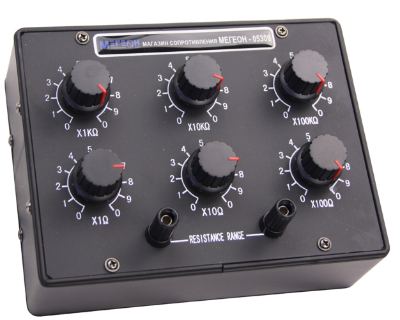 картинка МЕГЕОН 05300. Магазин сопротивлений являющийся официальным дистрибьютором в России 