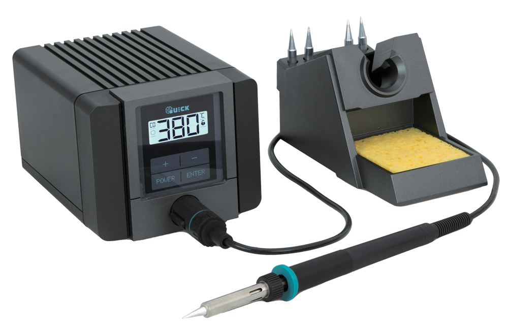 картинка Quick TS1100 (90 Вт). Паяльная станция являющийся официальным дистрибьютором в России 