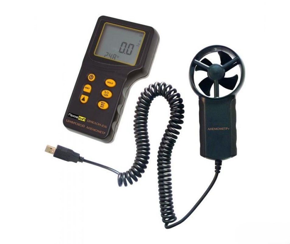 картинка ПрофКиП Циклон-836. Анемометр цифровой являющийся официальным дистрибьютором в России 