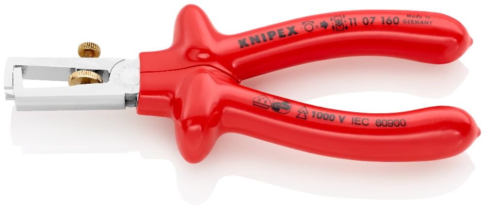 картинка KNIPEX KN-1107160. Стриппер для снятия изоляции являющийся официальным дистрибьютором в России 
