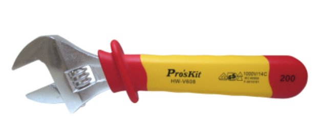 картинка ProsKit HW-V608. Разводной ключ 8 диэлектрический являющийся официальным дистрибьютором в России 