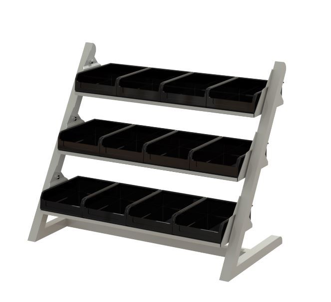 картинка Teras S-12 ESD. Настольная система хранения компонентов являющийся официальным дистрибьютором в России 