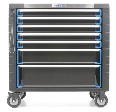 картинка ПРАКТИК WKS-7/90 (01RS4M7). Тележка инструментальная являющийся официальным дистрибьютором в России 