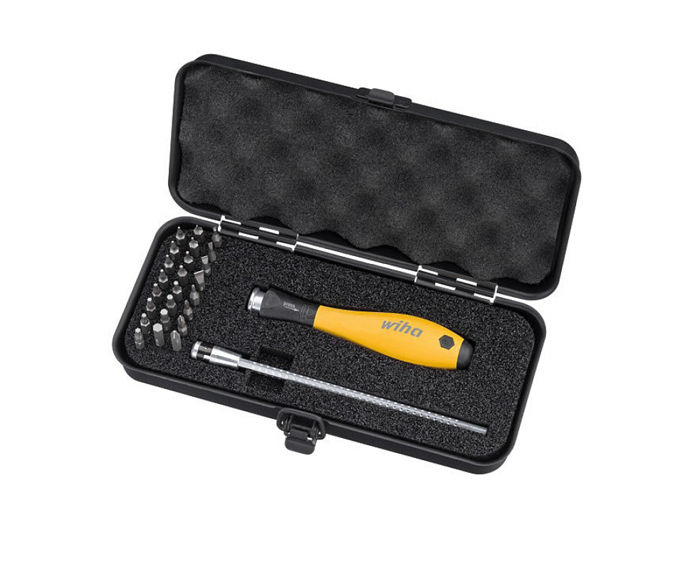 картинка WIHA 33848-3 / SYSTEM 4. Набор бит ESD SL/PH/TORX/HEX серия 7000 EB26 ESD являющийся официальным дистрибьютором в России 