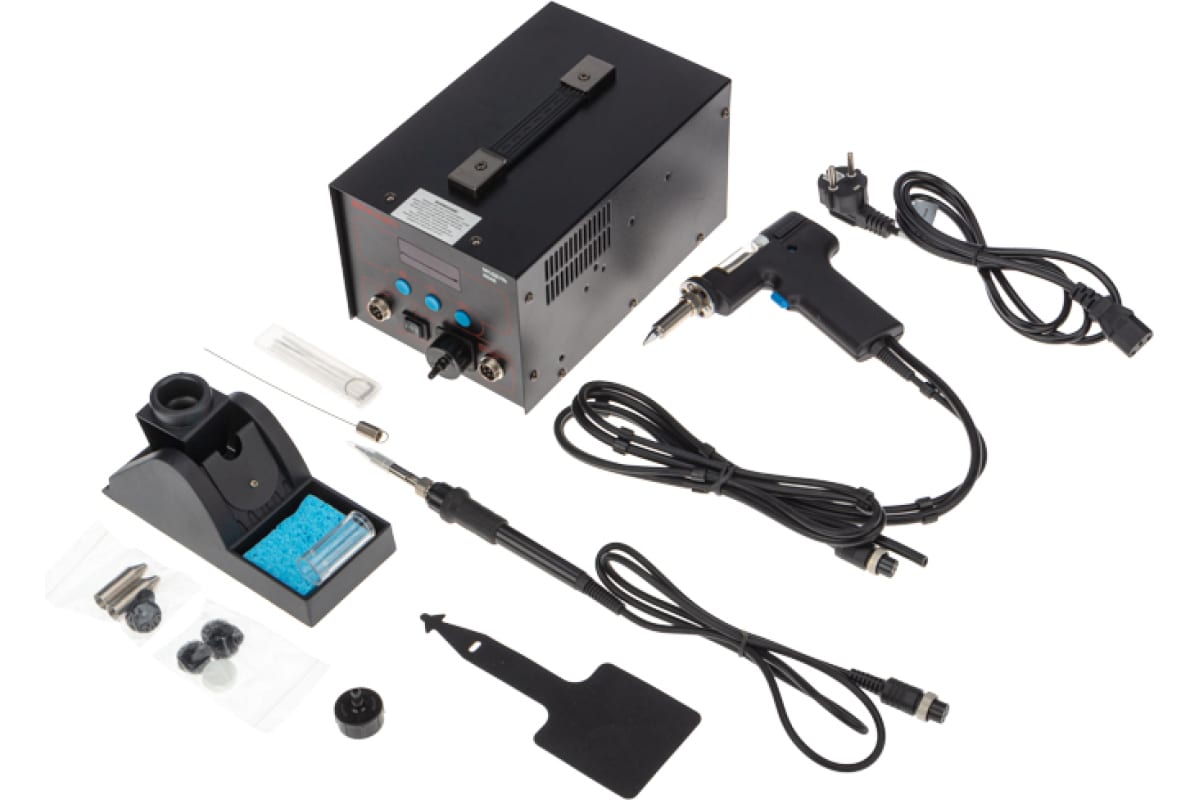 картинка REXANT 12-0735 (90 Вт). Демонтажная паяльная станция являющийся официальным дистрибьютором в России 