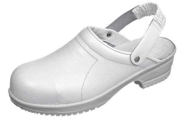 картинка SIEVI RIFF WHITE. Туфли-сабо антистатические являющийся официальным дистрибьютором в России 