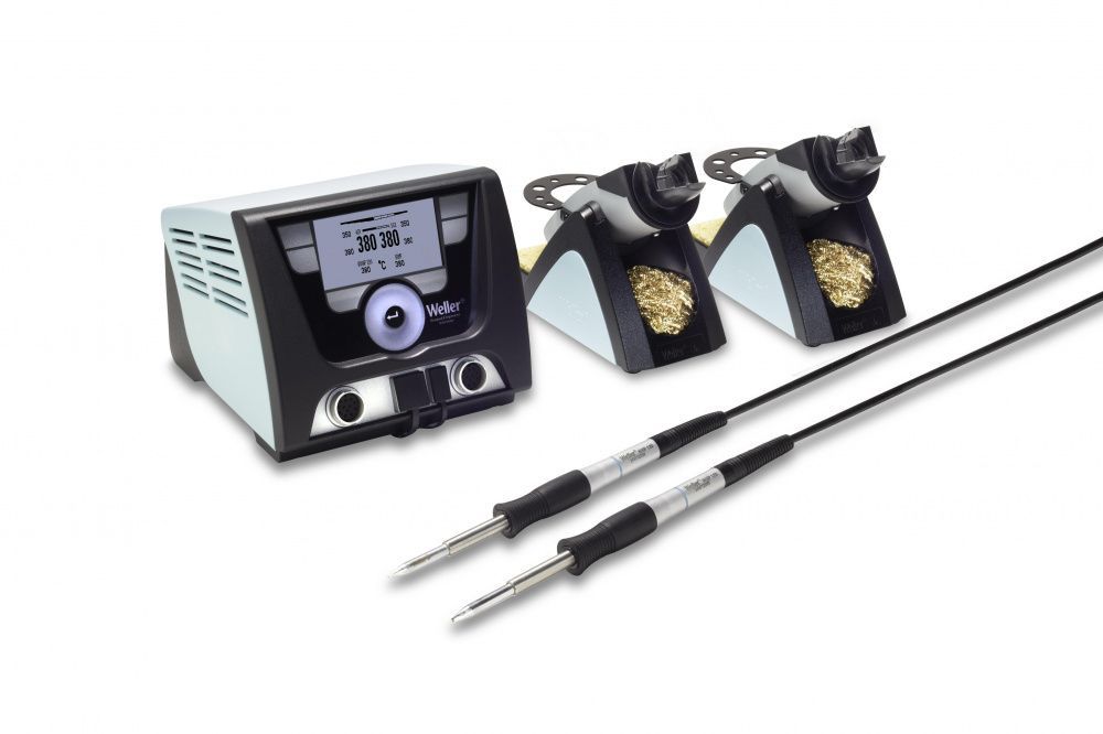 картинка Weller WX 2020 (200–255 Вт). Двухканальная паяльная станция являющийся официальным дистрибьютором в России 