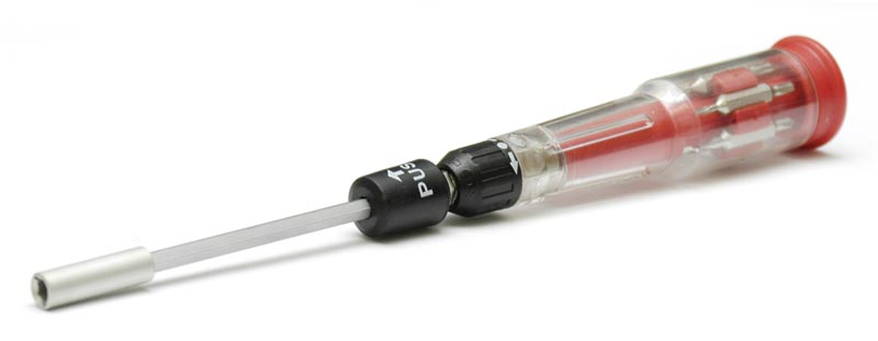 картинка АКТАКОМ АНТ-5080. Отвертка с 6 двухсторонними насадками являющийся официальным дистрибьютором в России 