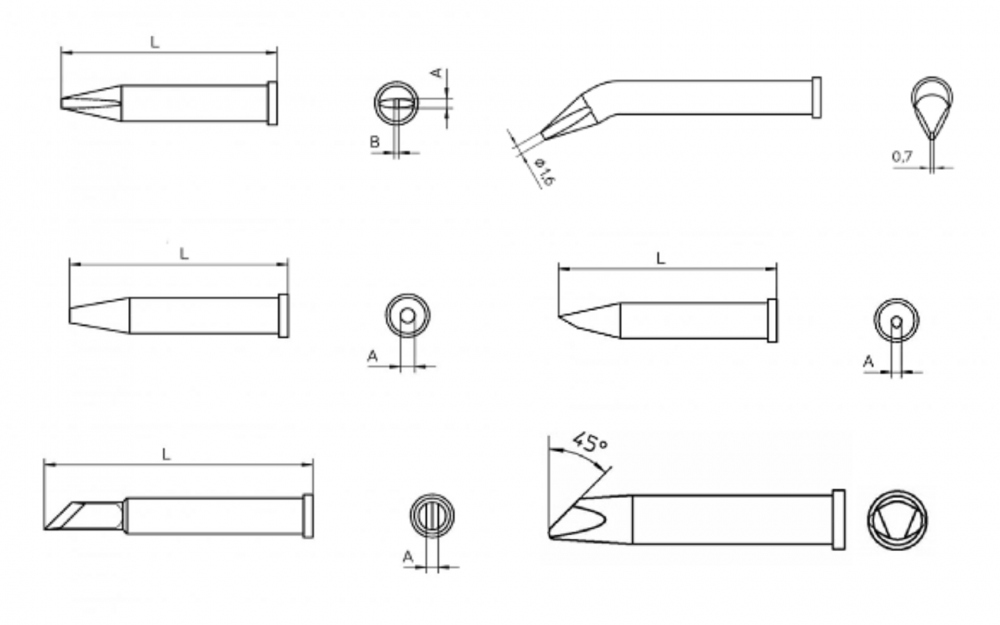 картинка Weller XT. Жала паяльные являющийся официальным дистрибьютором в России 