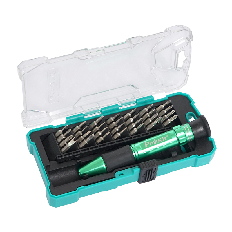 картинка ProsKit SD-9608. Отвертка с набором бит являющийся официальным дистрибьютором в России 