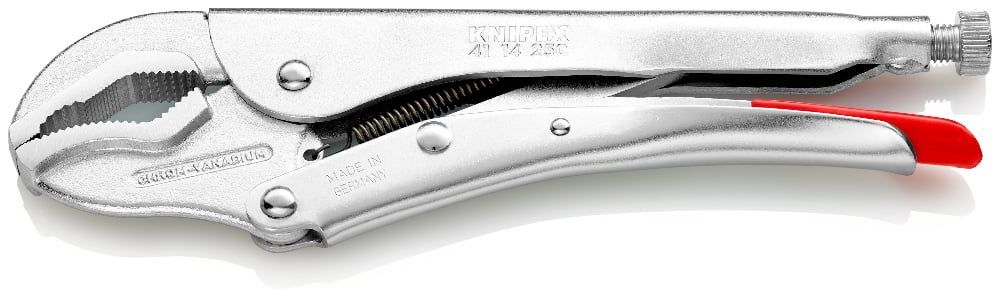 картинка KNIPEX KN-4114250. Клещи зажимные являющийся официальным дистрибьютором в России 
