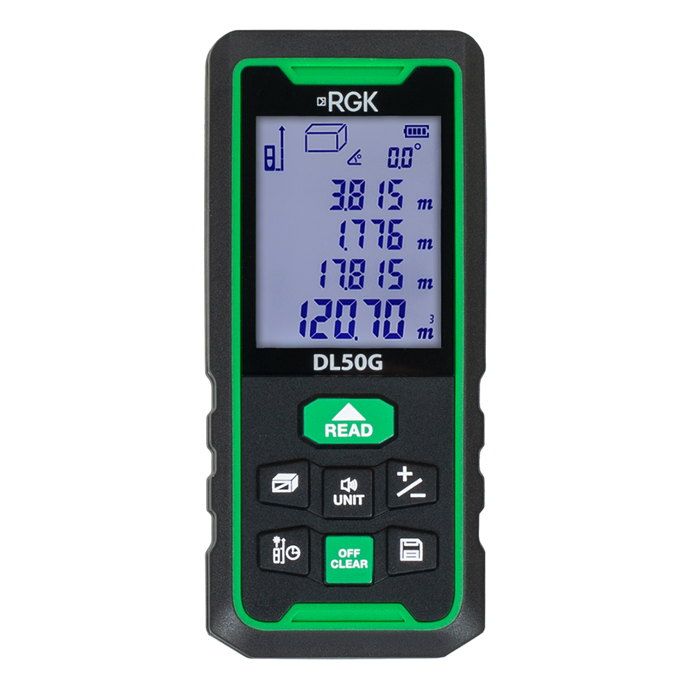 картинка RGK DL50G. Дальномер лазерный являющийся официальным дистрибьютором в России 