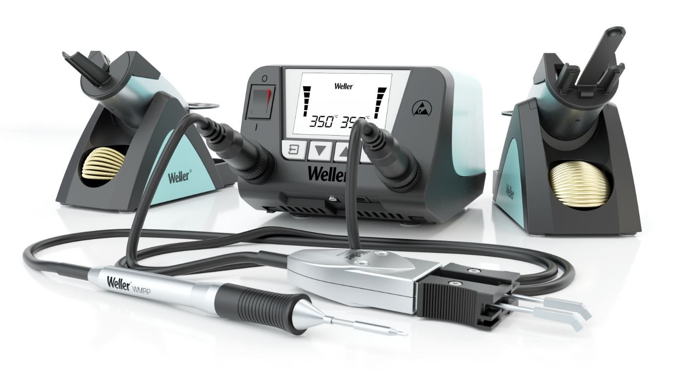 картинка Weller WT 2020M (150 Вт). Двухканальная паяльная станция являющийся официальным дистрибьютором в России 