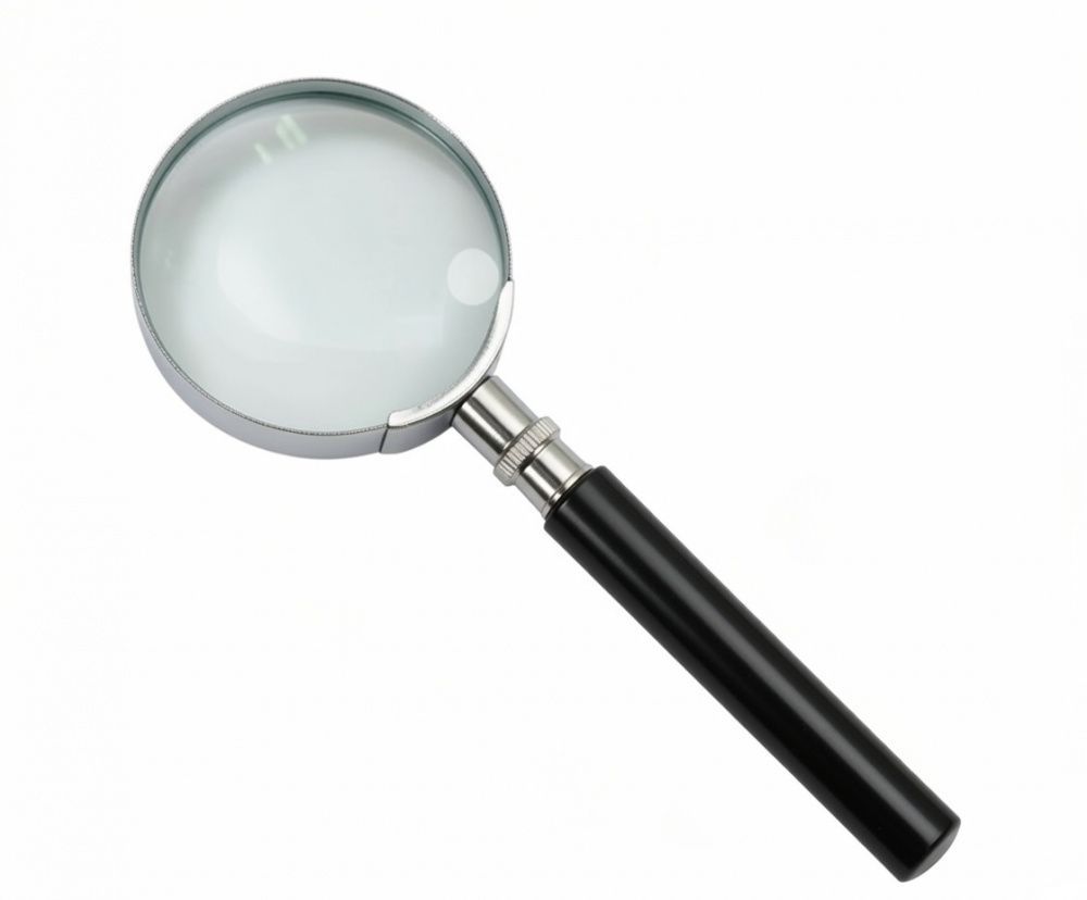 картинка CT Brand CT-7039A. Лупа в металлической оправе являющийся официальным дистрибьютором в России 