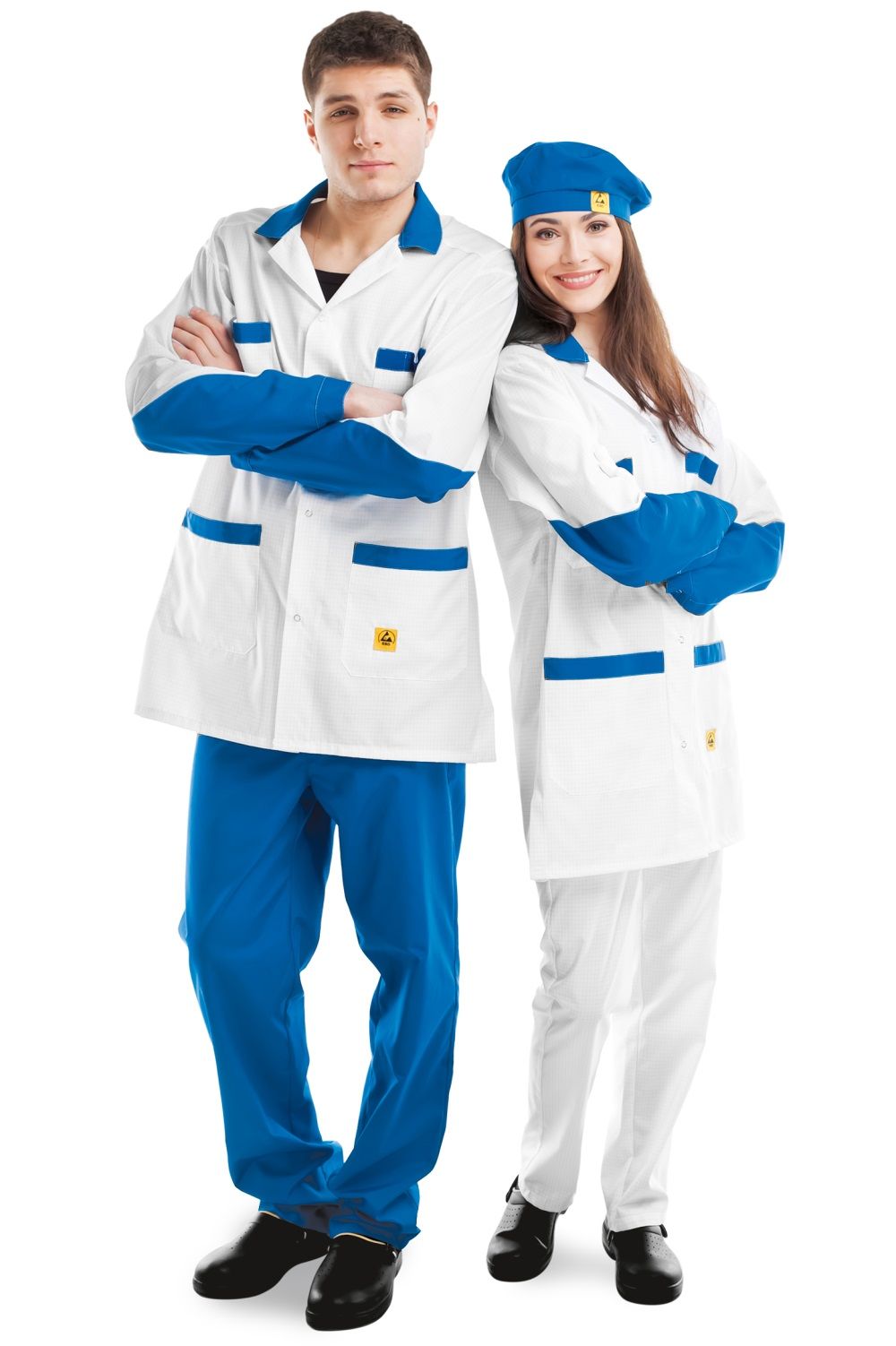 картинка Viking VAK. Антистатический костюм VAK-W женский / VAK-M мужской являющийся официальным дистрибьютором в России 