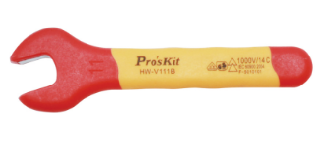 картинка ProsKit HW-V111B. Рожковый гаечный ключ диэлектрический являющийся официальным дистрибьютором в России 