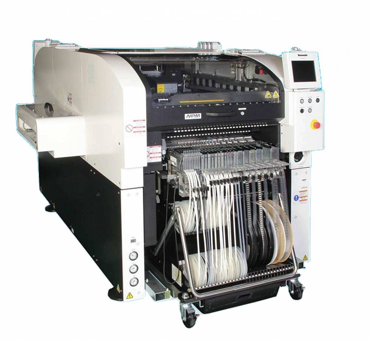 картинка Panasonic NPM-W2. Универсальный высокоскоростной автоматический установщик компонентов являющийся официальным дистрибьютором в России 