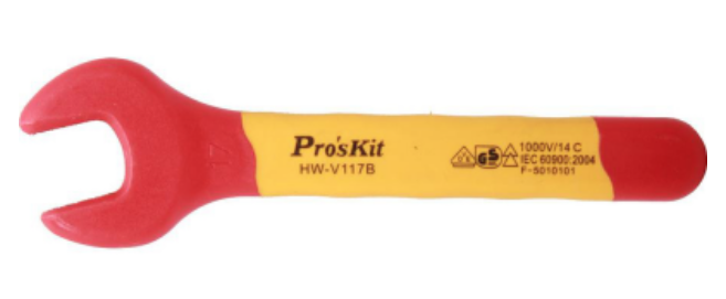 картинка ProsKit HW-V117B. Рожковый гаечный ключ диэлектрический являющийся официальным дистрибьютором в России 