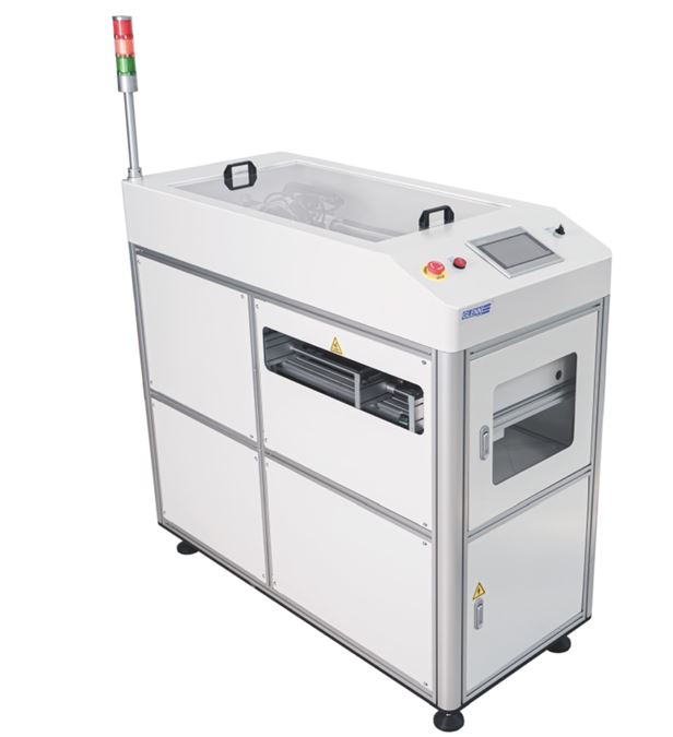 картинка GLENN VACUUM LOADER. Автоматический вакуумный загрузчик плат являющийся официальным дистрибьютором в России 